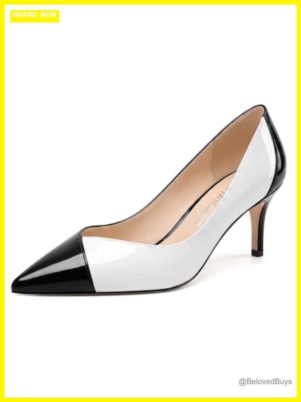 Womens Pointed Toe Stiletto Heels Patent Leather Pumps Wedding Party